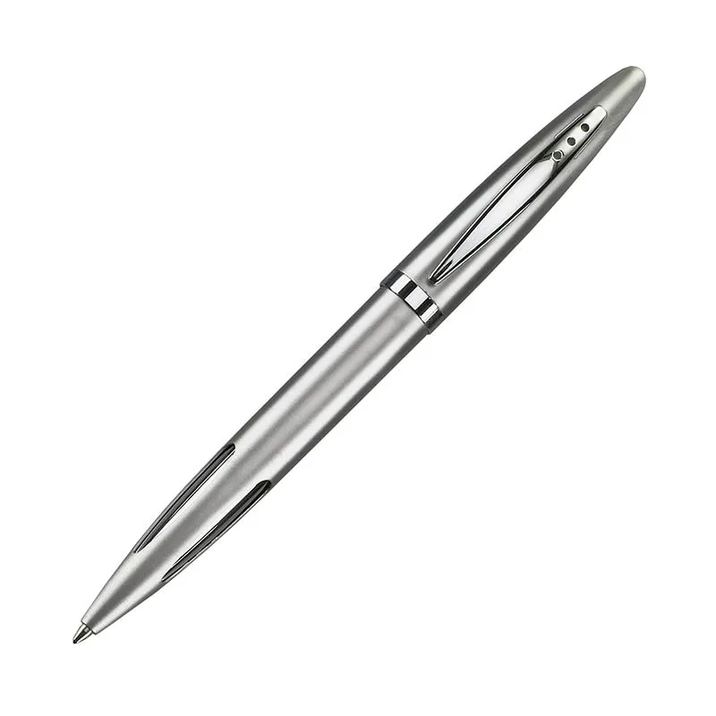 ecobra-cityline-cremona-kugelschreiber-matt-chrom-drehmechanik image 1