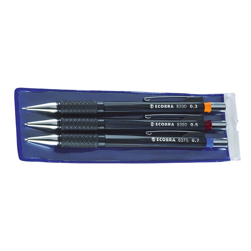 ecobra-feinminen-druckstift-3er-set-0-3-0-5-0-7mm-display-20x image 3