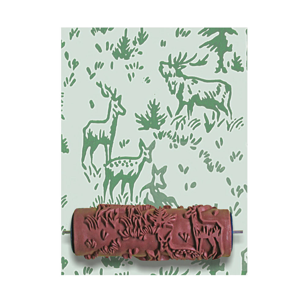 fleur-decorative-rollers-woodland-musterwalze-15-cm image 1