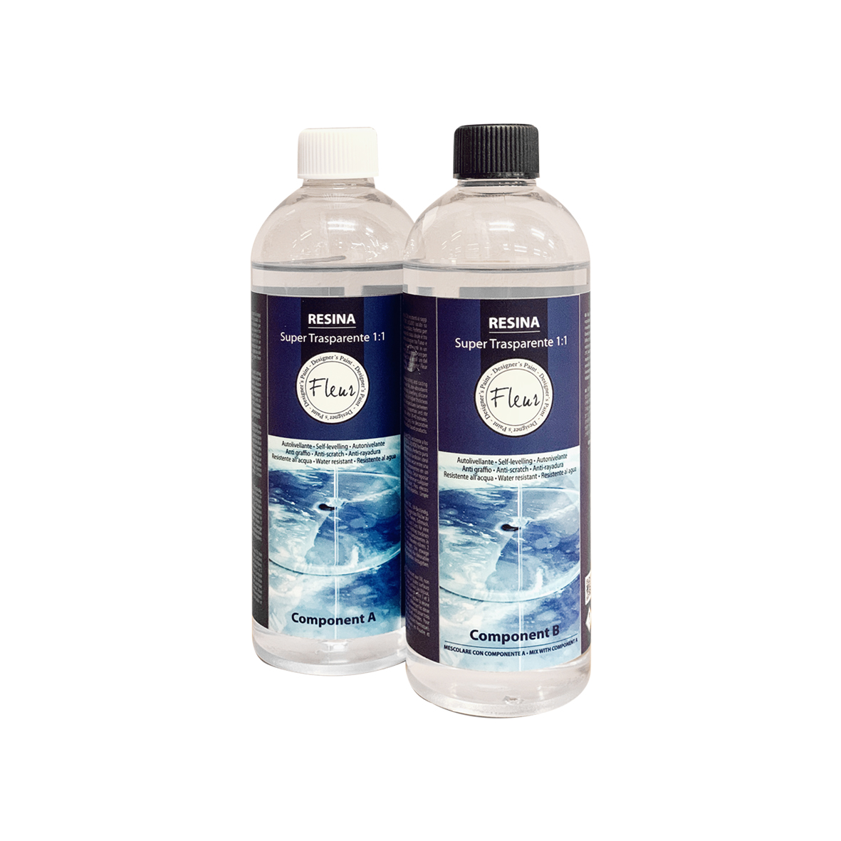 fleur-super-clear-resin-1-1-gie-harz-glasklar-950-ml image 1