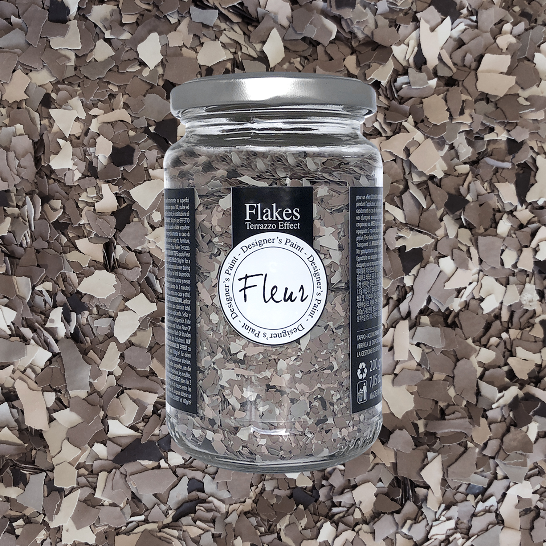 fleur-flakes-bronzite-brown-terrazzo-chips-braun image 2