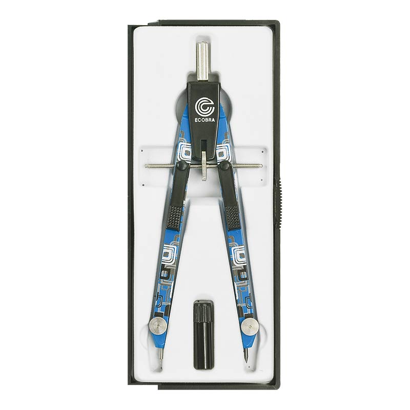 ecobra-master-schnellverstell-zirkel-messing-seventies-blue image 4