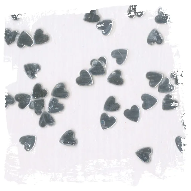 fleur-powder-glitter-cuori-silver-glitzerpulver-herzen image 1