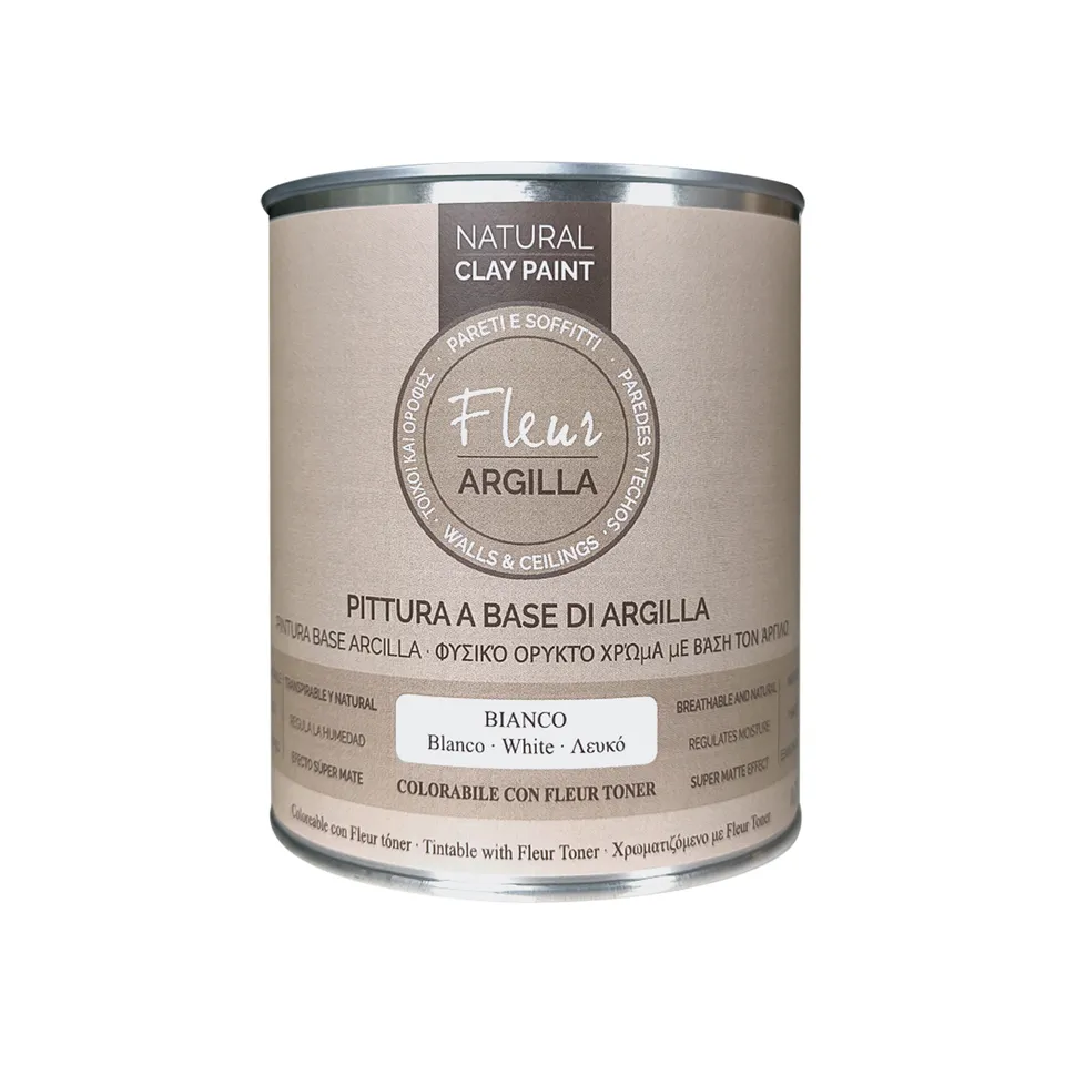 fleur-natural-clay-paint-lehmfarbe-wei-wandfarbe-ultra-matt image 1
