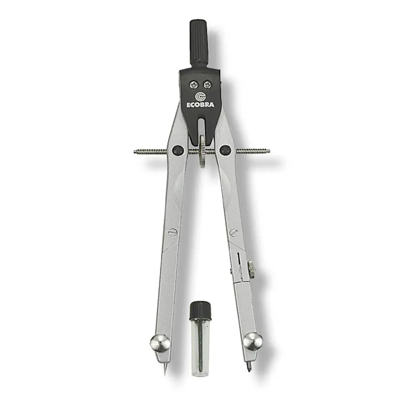 ecobra-duo-tec-schnellverstell-zirkel-spindel-silber-170mm image 1