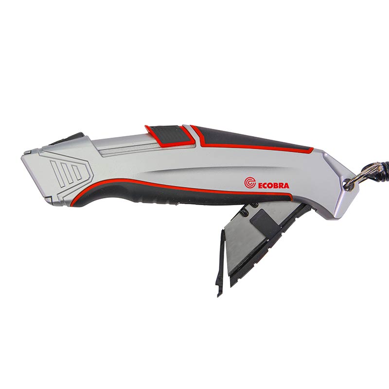 ecobra-02-schneiden-sicherheits-cutter-aluminium-mit-halter-trapezklinge image 6