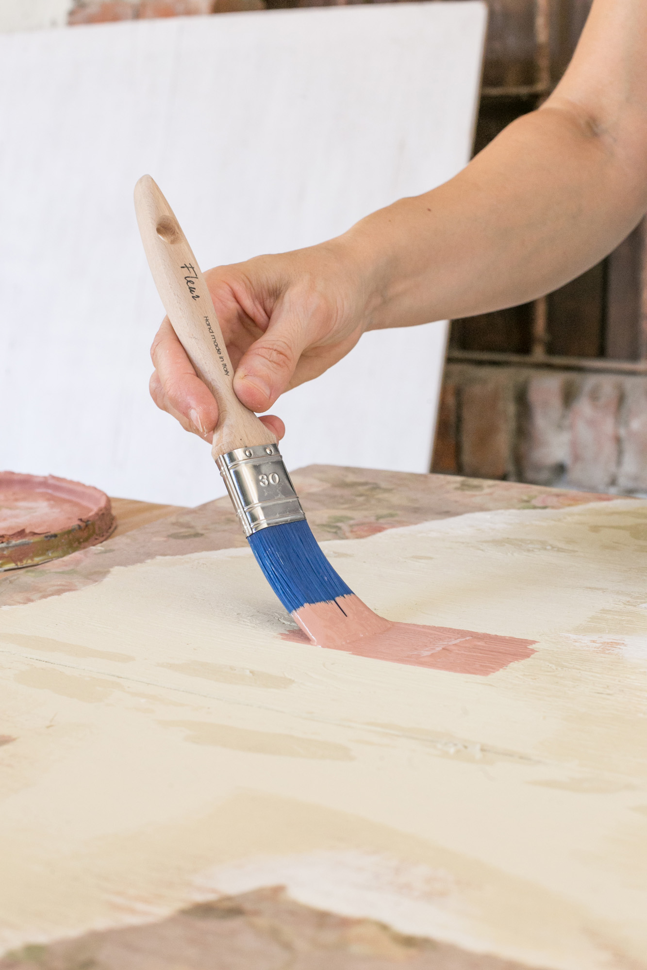 fleur-mineral-paint-venezia-mineralfarbe-ziegelrot image 3