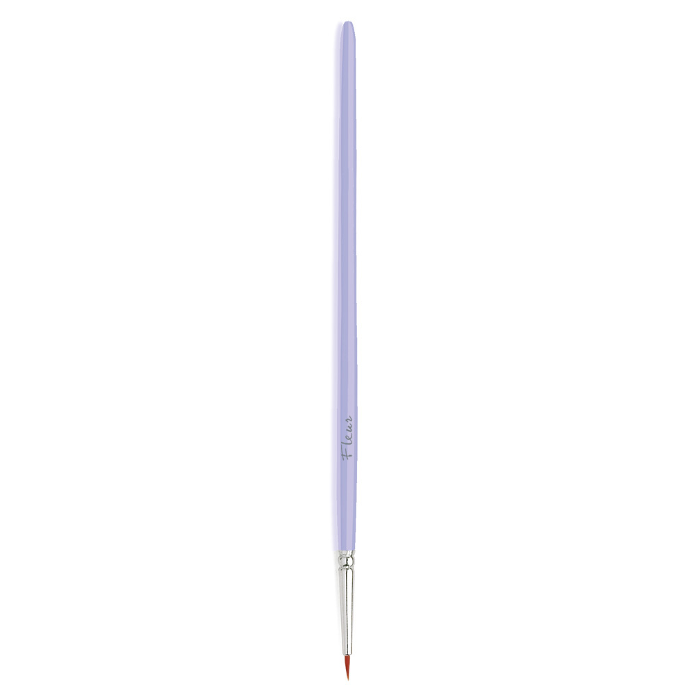 fleur-brushes-punta-tonda-pinsel-rund-synthetik-kurzer-stiel image 1