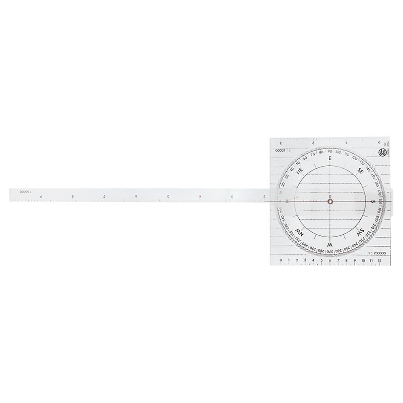 ecobra-06-navigation-kurslineal-1-6-mm-plexiglas-360-winkelmesser-ma-stab-1-50-0 image 1