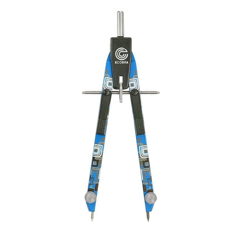 ecobra-master-schnellverstell-zirkel-messing-seventies-blue image 1