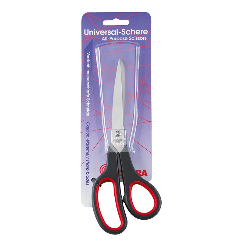 ecobra-universal-schere-blister-probierkarte-bastelschere-b-ro image 1