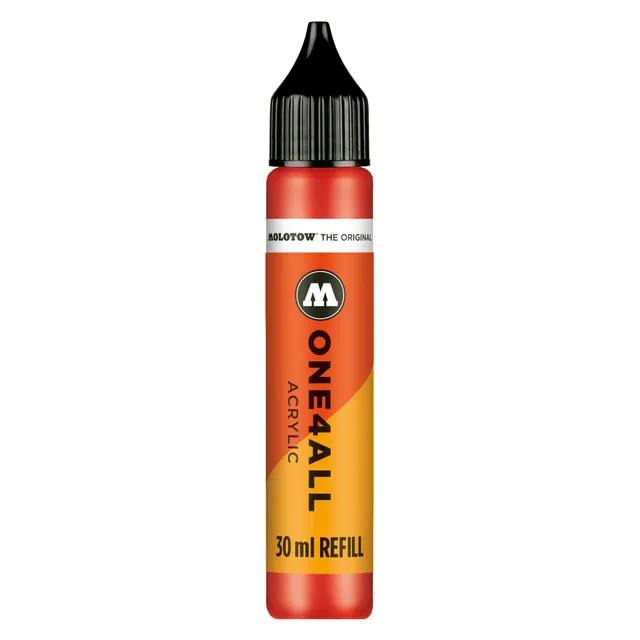 molotow-one4all-013-verkehrsrot-refill-acrylfarbe-30-ml image 1