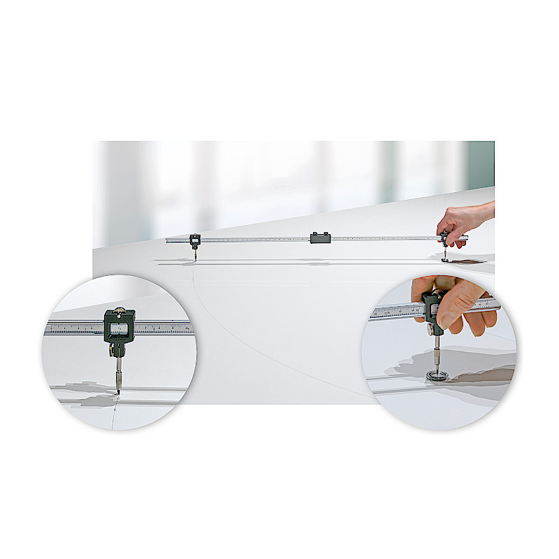 ecobra-pr-zisions-kreisschneider-stangenzirkel-aluminium-set image 1