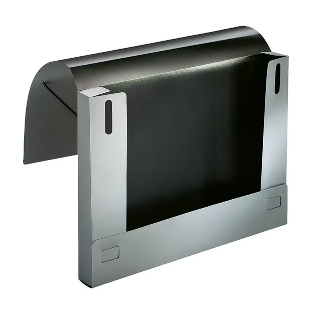 ecobra-07-office-sammelmappe-din-a4-30-mm-gummizug-silber-blau image 1
