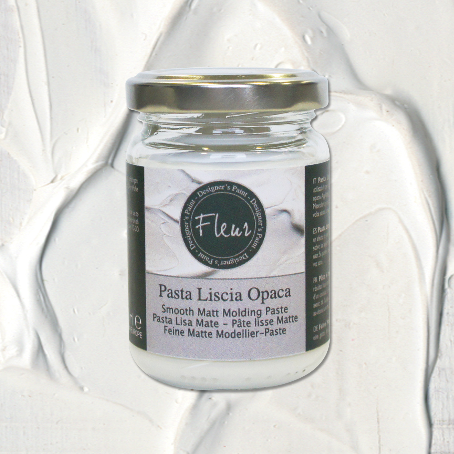 fleur-structure-paste-pasta-liscia-opaca-strukturpaste-wei image 1