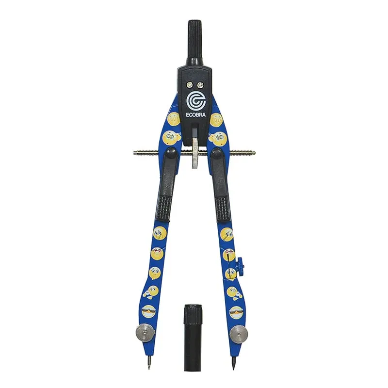 ecobra-new-master-2-zirkel-421627-smileys-blau-165-mm image 1