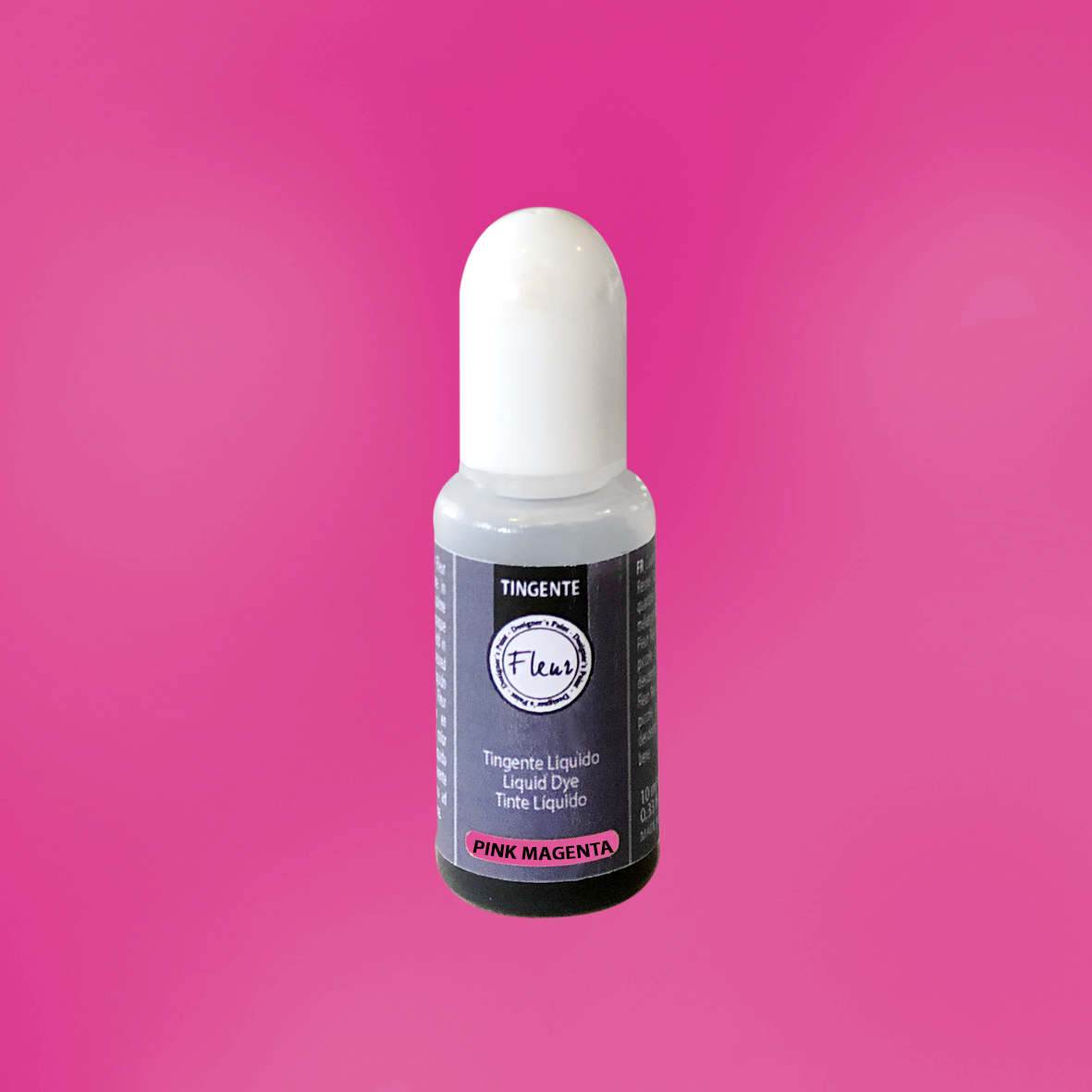 fleur-super-clear-resin-pink-magenta-harzfarbe-10-ml-transparent image 1