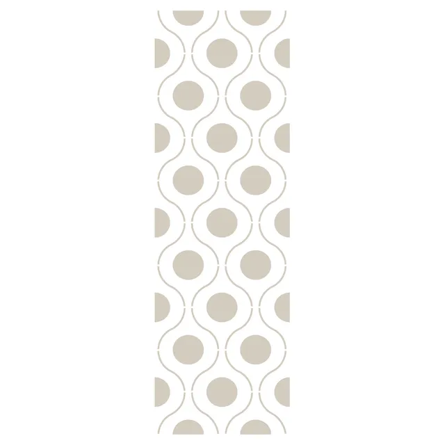 fleur-texture-sweet-70-s-schablone-stencil-18x50-cm image 1