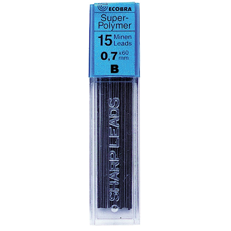 ecobra-feinminen-0-7-mm-dose-15-minen-5-h-rten-ersatzminen image 2