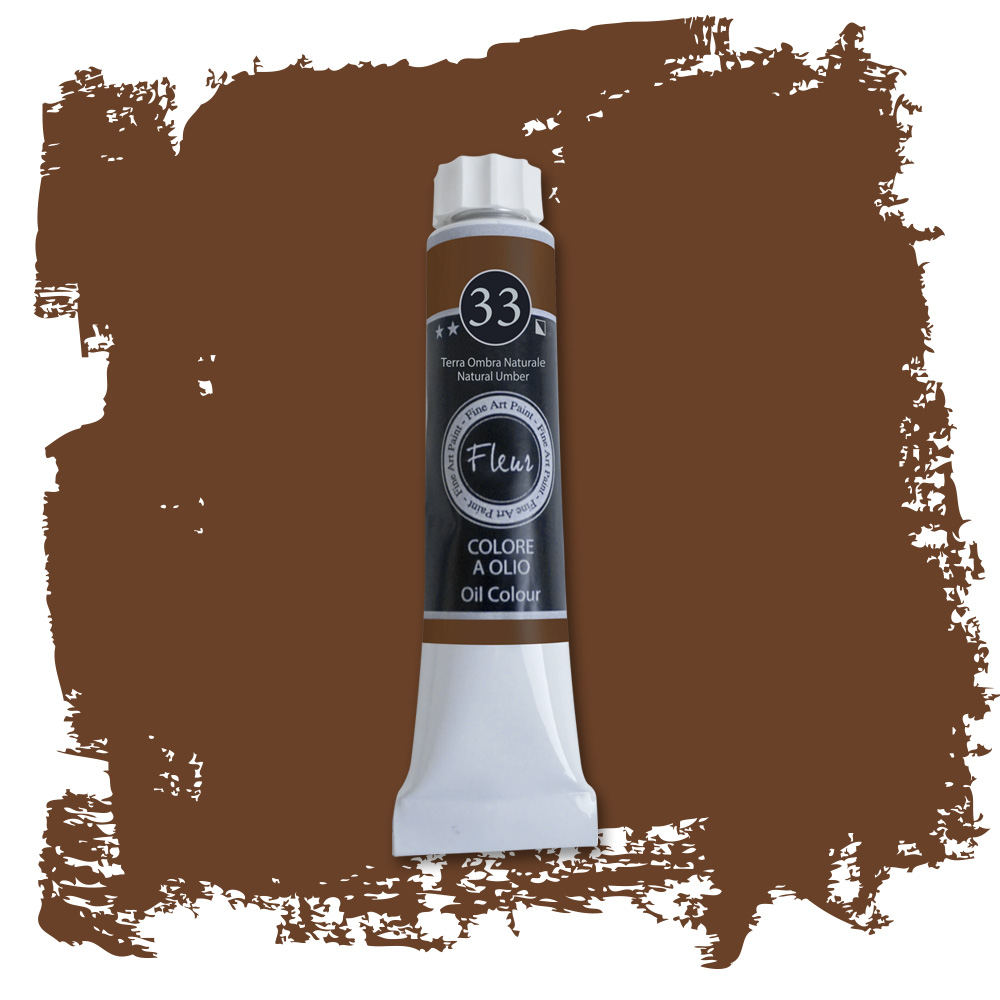 fleur-oil-colours-lfarbe-terra-ombra-naturale-braun image 2