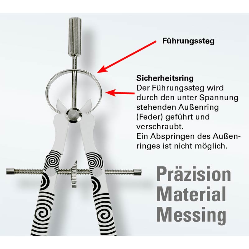 ecobra-master-geometrie-zirkel-messing-mattvernickelt image 2