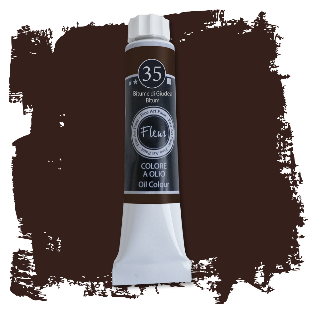 fleur-oil-colours-bitume-di-giudea-lfarbe-braun-pastos image 3