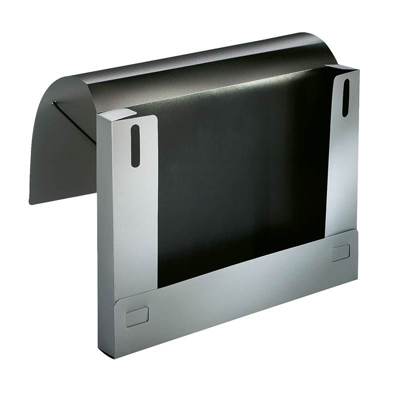 ecobra-07-office-sammelmappe-din-a4-30-mm-gummizug-silber-blau image 1