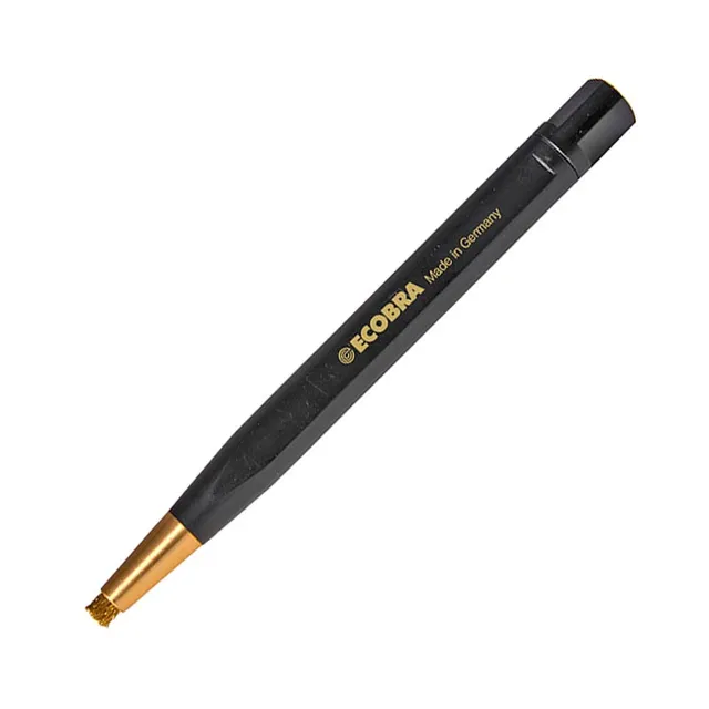 ecobra-messingdraht-radierer-mit-messingspitze-4-x-40-mm-inkl-ersatzpinsel image 1