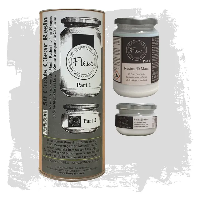 fleur-epoxidharz-resina-trasparente-50-mani-transparent image 1
