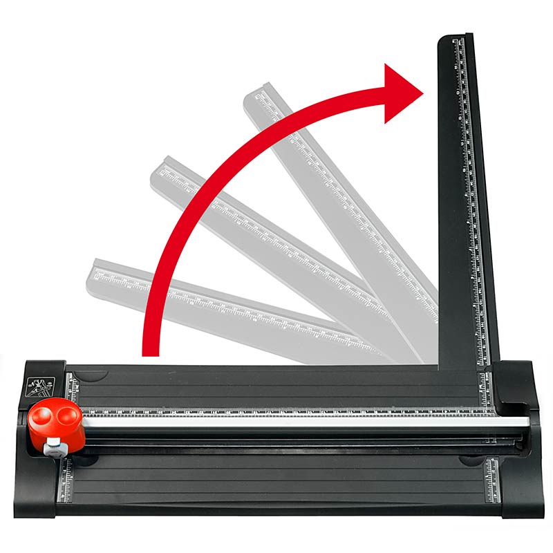 ecobra-rollenschneidemaschine-din-a4-3-in-1-mit-lineal image 2