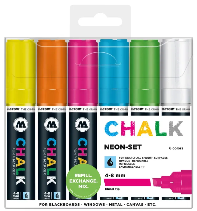 molotow-chalk-kreidemarker-neon-set-6er-4-8-mm image 1