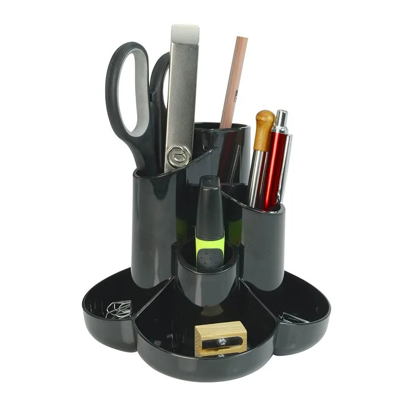 ecobra-apollon-stiftehalter-schwarz-7-f-cher-128-mm image 1