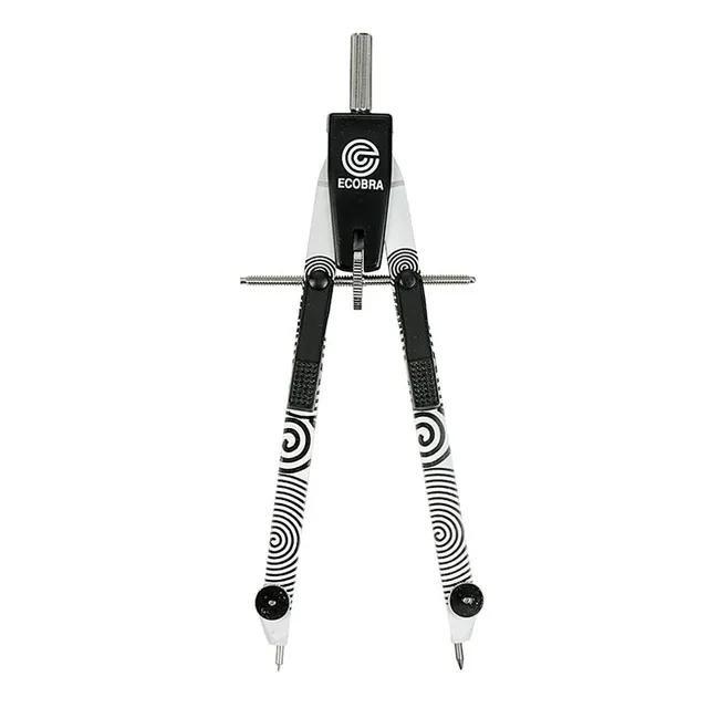 ecobra-01-master-schnellverstell-zirkel-messing-wei-schwarz image 1
