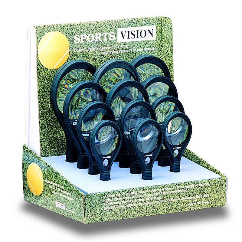 ecobra-sport-lupen-thekendisplay-12-teilig-tennisschl-ger image 1