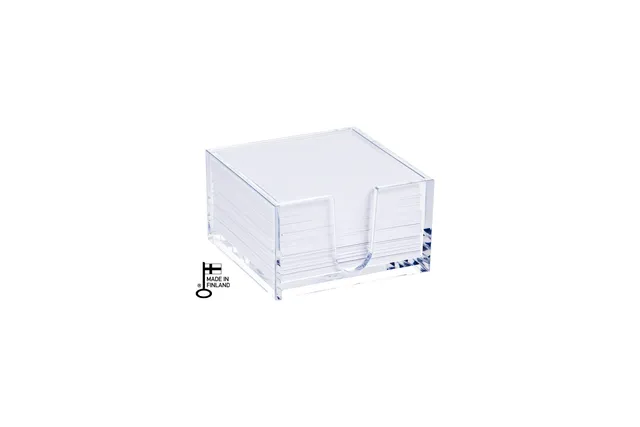 palaset-u-boksi-m-aufbewahrungsbox-mit-notizzetteln-klar image 1