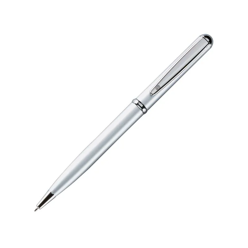 ecobra-cityline-parma-kugelschreiber-silber-geschenketui image 1