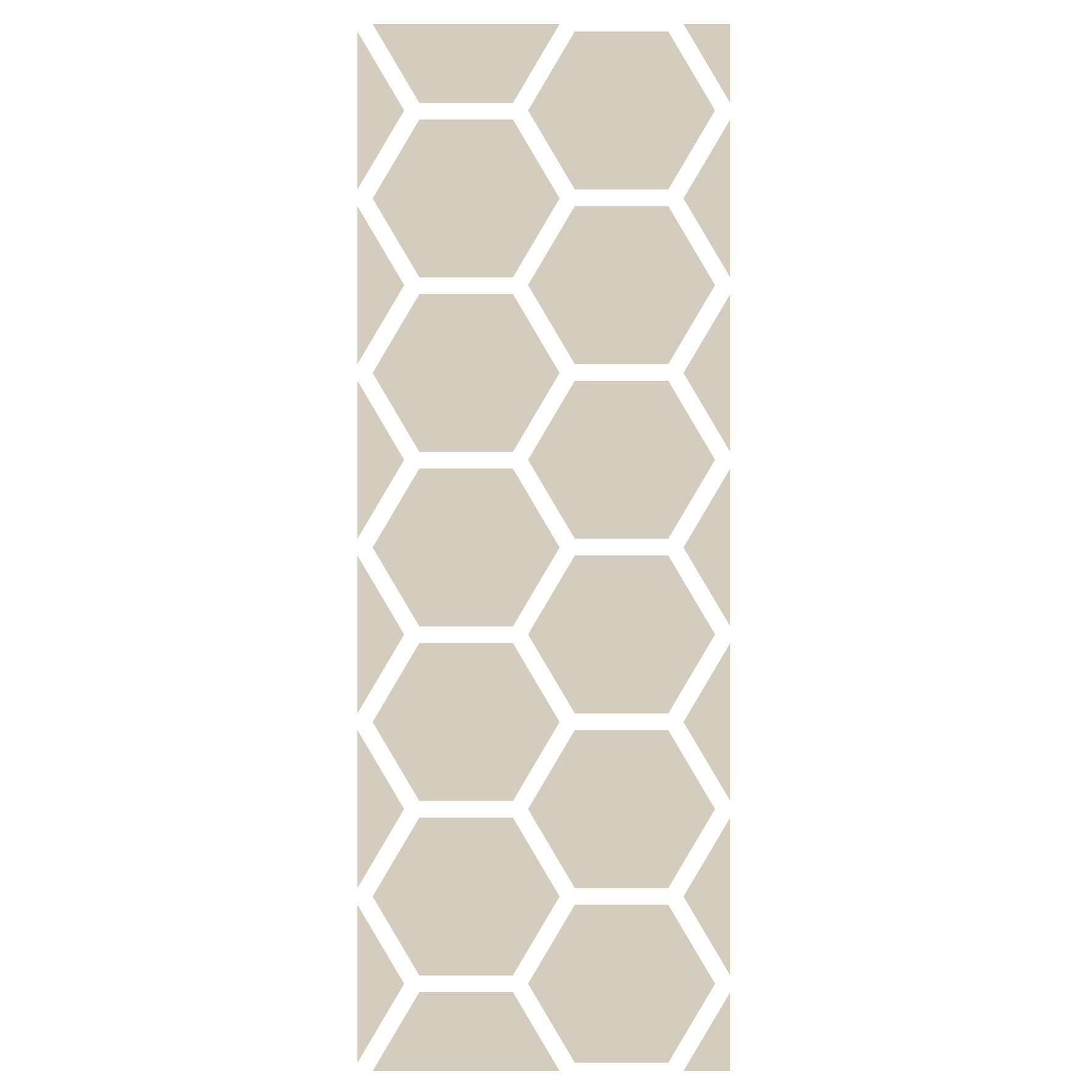 fleur-texture-collection-hexagons-schablone-18x50-cm image 1