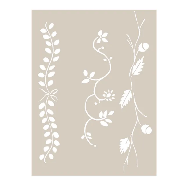 fleur-hand-painted-seasonal-garlands-m-beltransfer-a4-blumen image 1