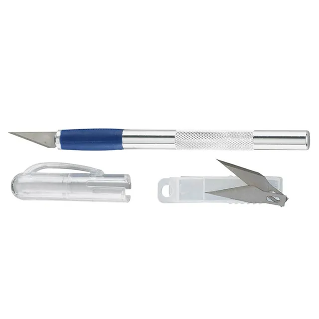 ecobra-02-schneiden-schablonenmesser-aluminium-mit-2-ersatzklingen image 1