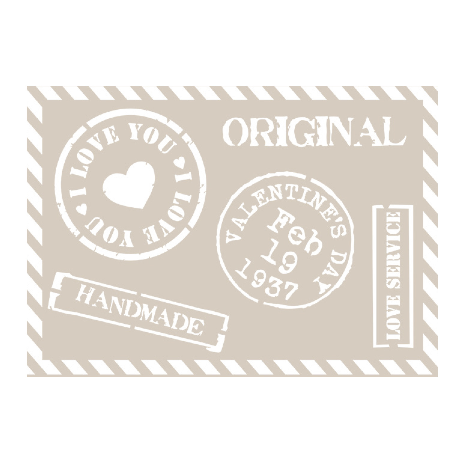 fleur-retro-style-collection-stamps-transferfolie-a4-vintage-motive image 1