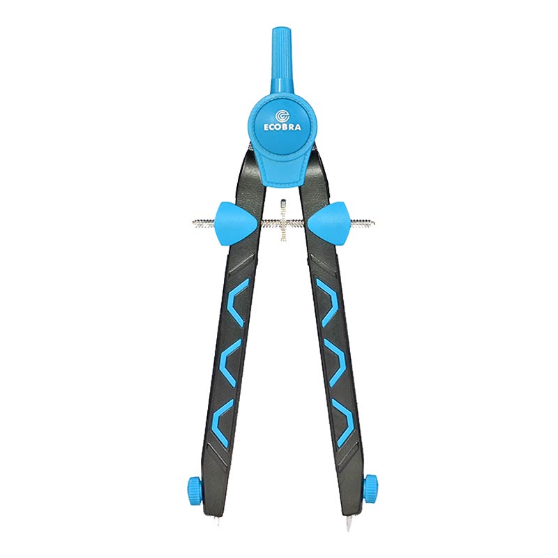 ecobra-duo-tec-schnellverstell-zirkel-set-6-tlg-blau-170-mm image 1