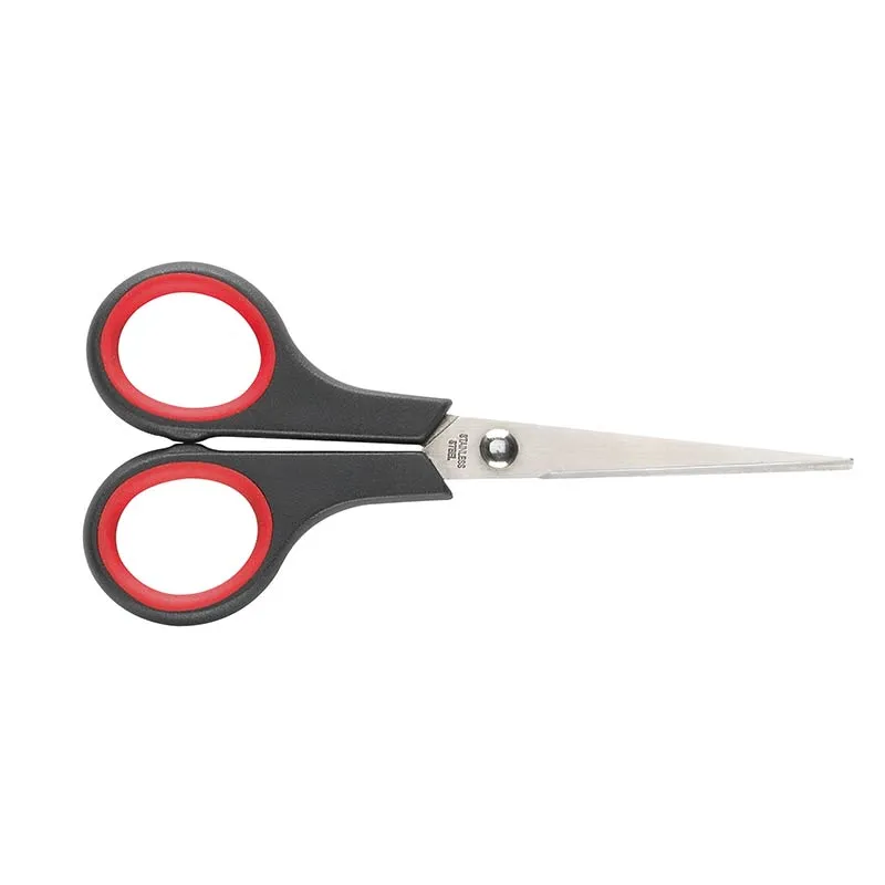 ecobra-universal-schere-spitz-14-cm-schere-schwarz-rot image 1