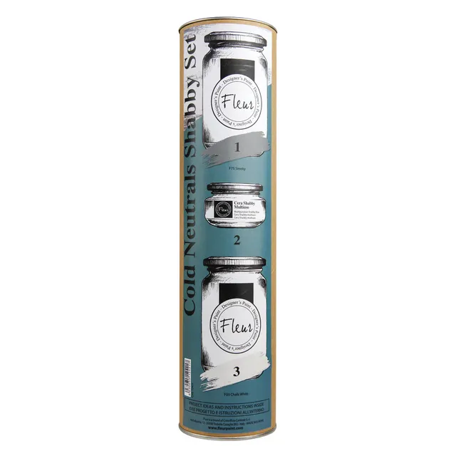 fleur-kit-cold-neutrals-shabby-kreidefarben-set-2x330ml image 1