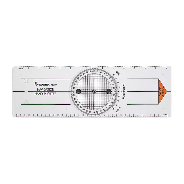 ecobra-navigation-hand-plotter-380x120-mm-mit-drehscheibe image 1