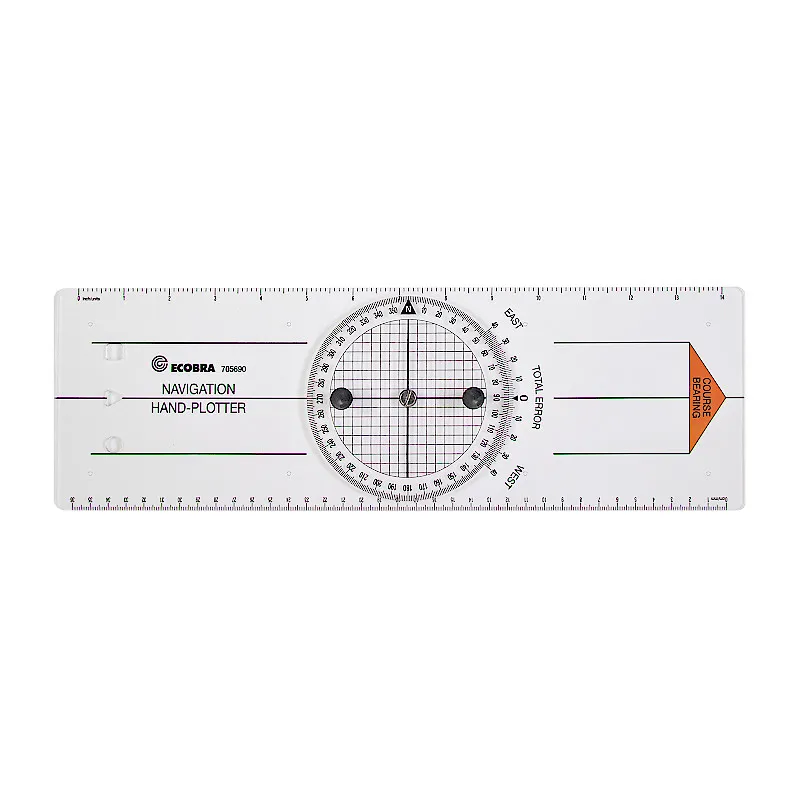 ecobra-navigation-hand-plotter-380x120-mm-mit-drehscheibe image 1