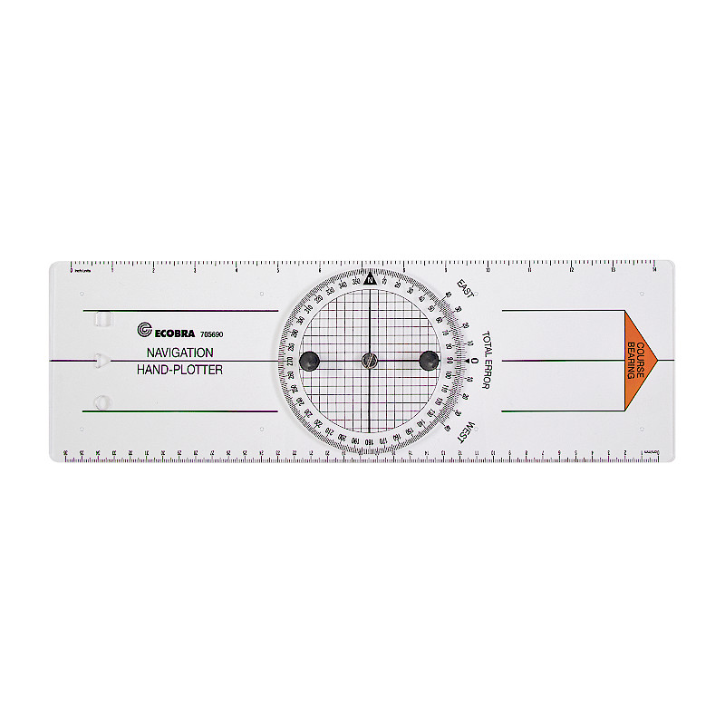 ecobra-navigation-hand-plotter-380x120-mm-mit-drehscheibe image 1
