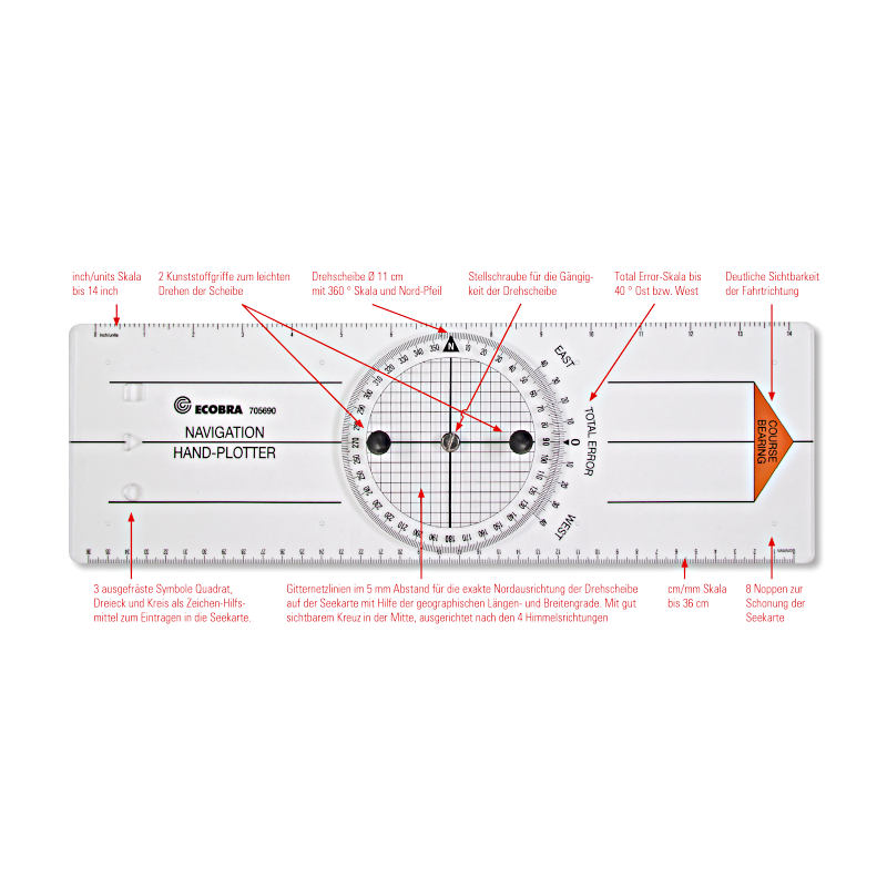 ecobra-navigation-hand-plotter-380x120-mm-mit-drehscheibe image 2