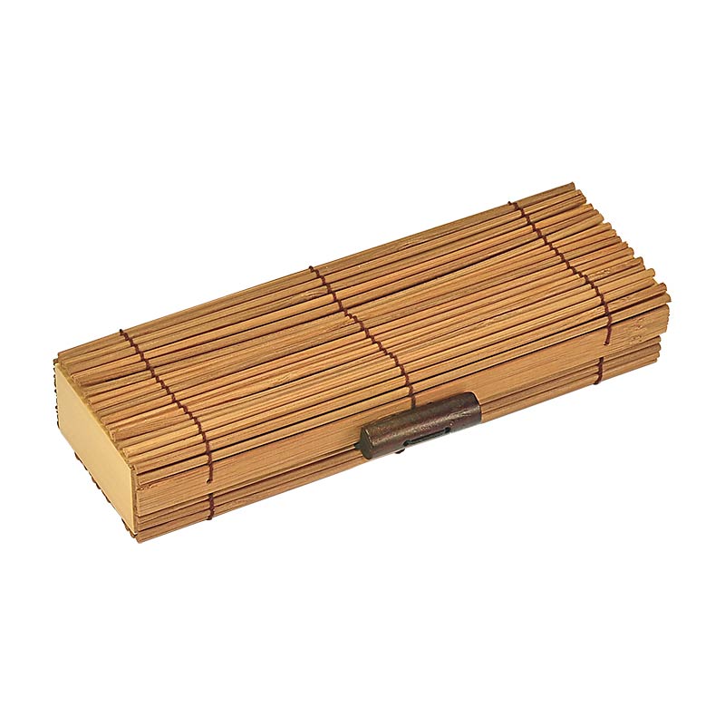 ecobra-bambus-etui-viereckig-stifteetui-f-r-1-2-stifte-holz image 2