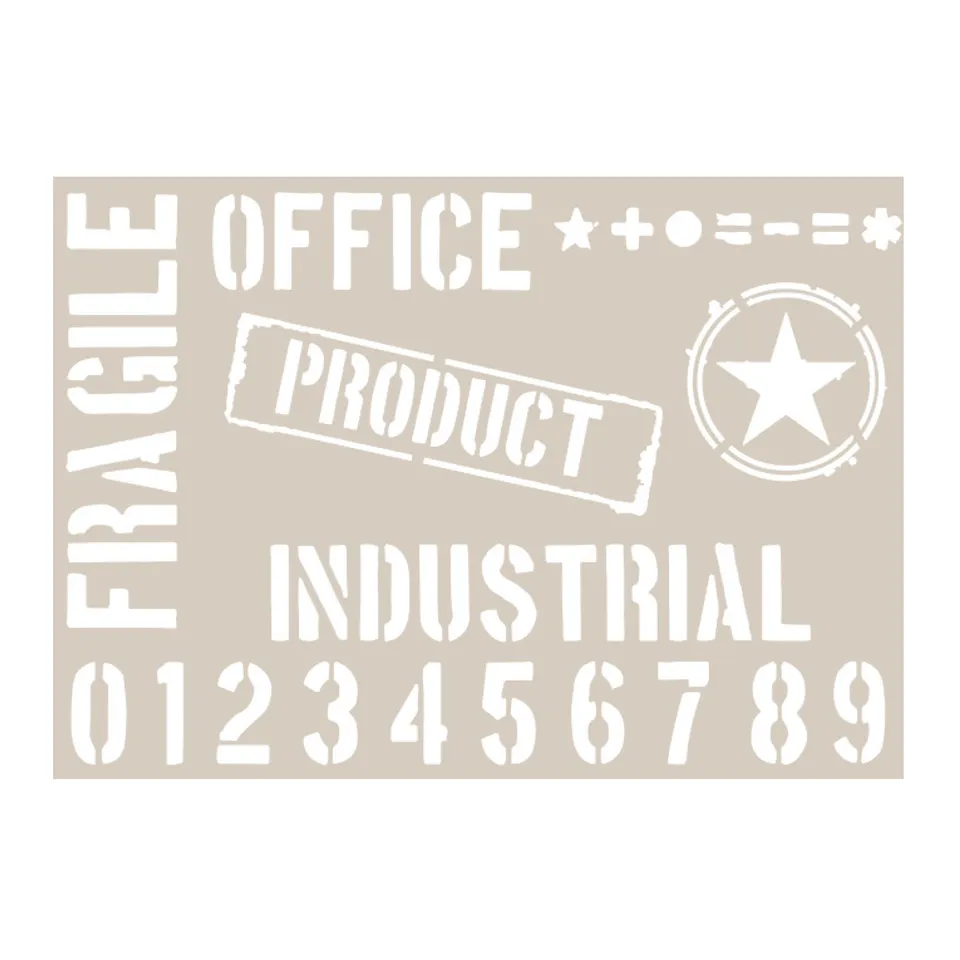 fleur-retro-style-industrial-deko-transfer-a4-vintage image 1