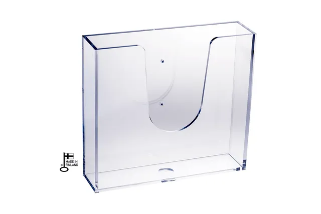 palaset-sein-tasku-wandtasche-transparent-mit-halterung image 1